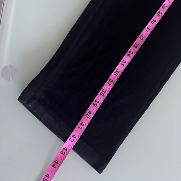 Chico’s pants women long travel Large Black Acetate - Picture 4 of 7